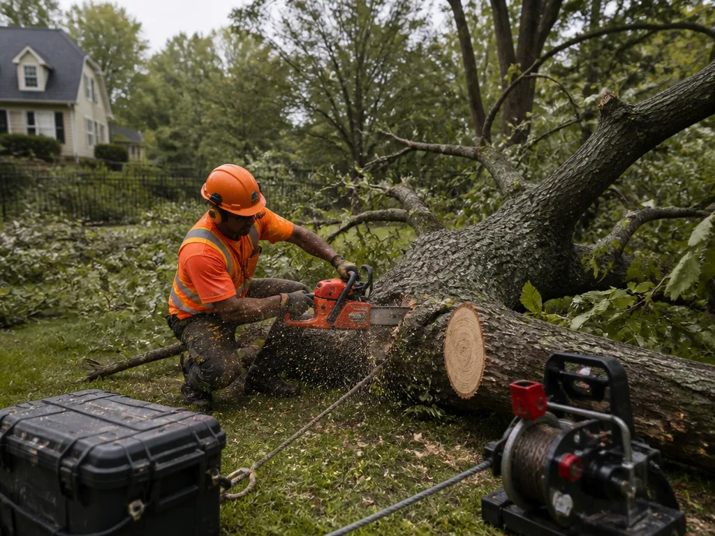 Storm Damage Tree Removal